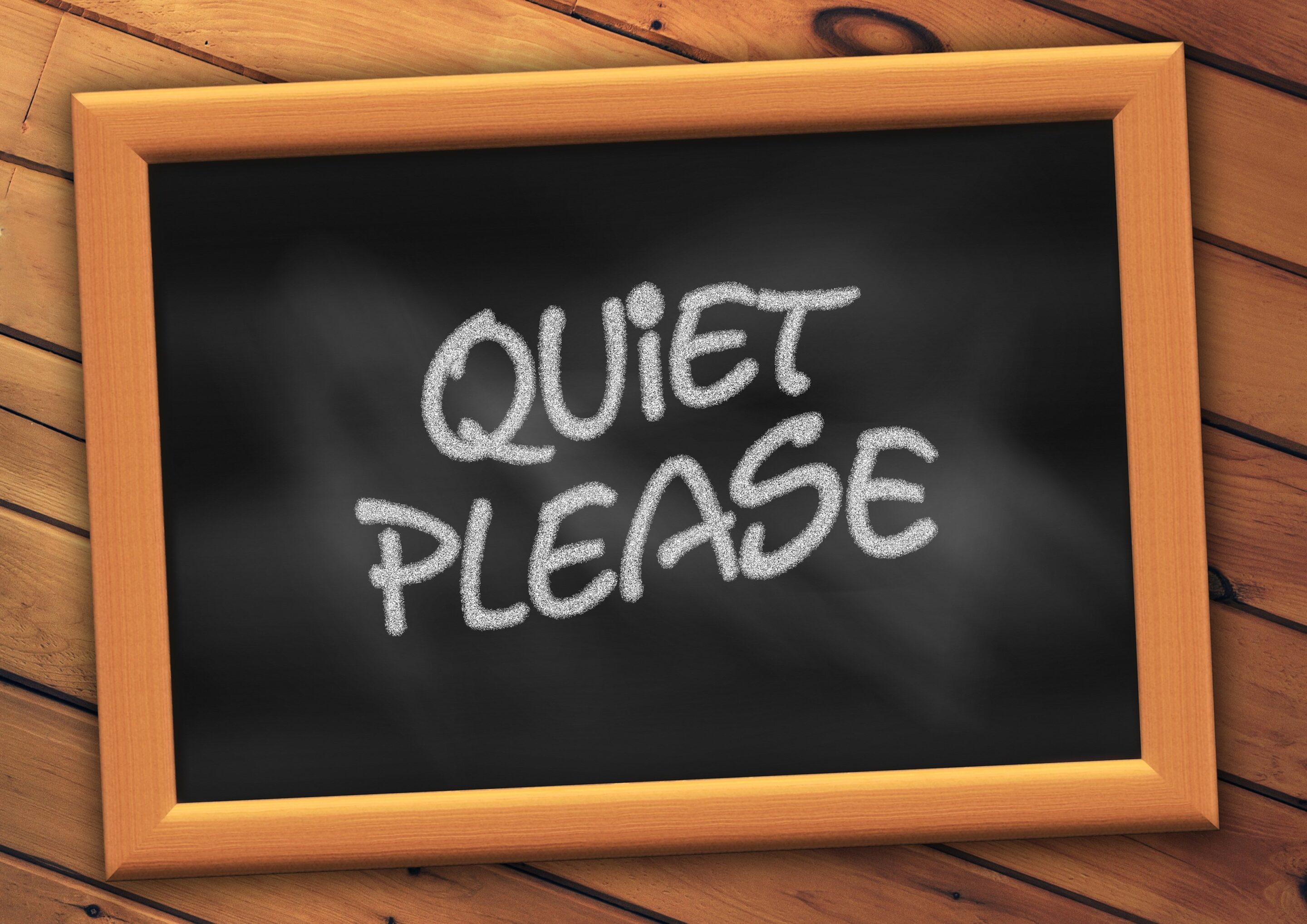 silence
